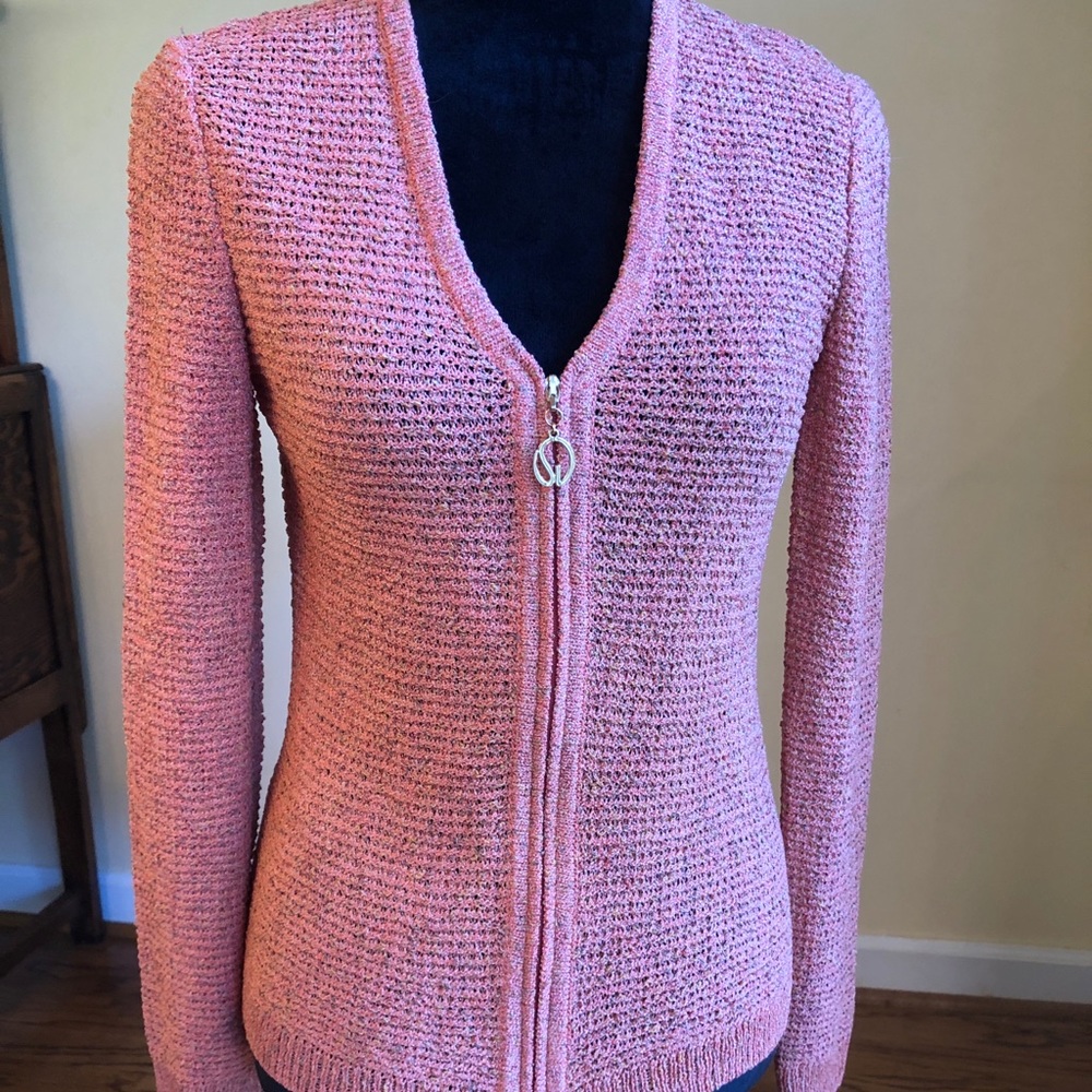 St. John Sport v-neck sweater